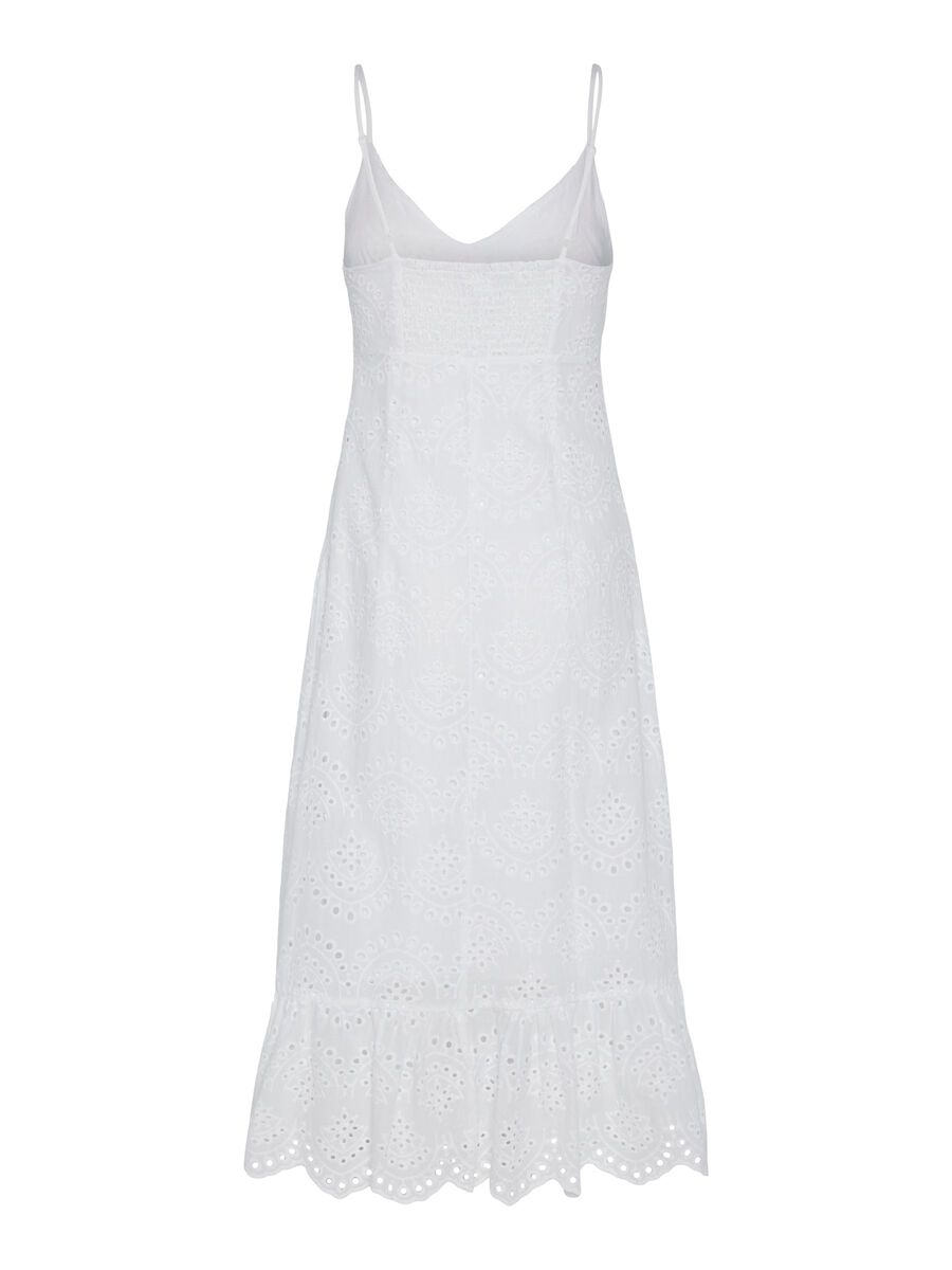 Product carousel image - PCVILDE SLEEVELESS DRESS, Bright White | 2
