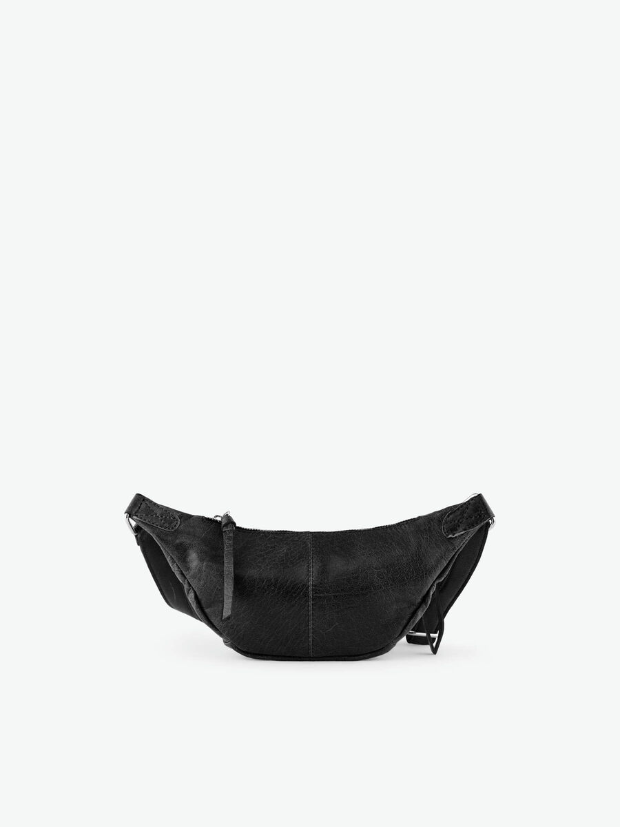Pieces CUIR SAC BANANE, Black, highres - 17090539_Black_002.jpg