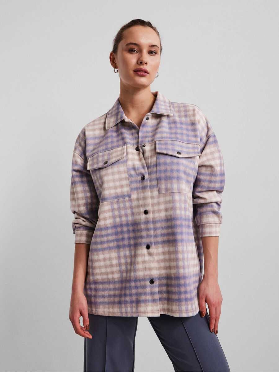 Pieces CAMISA TIPO CHAQUETA, Buttercream, highres - 17121843_Buttercream_913879_003.jpg