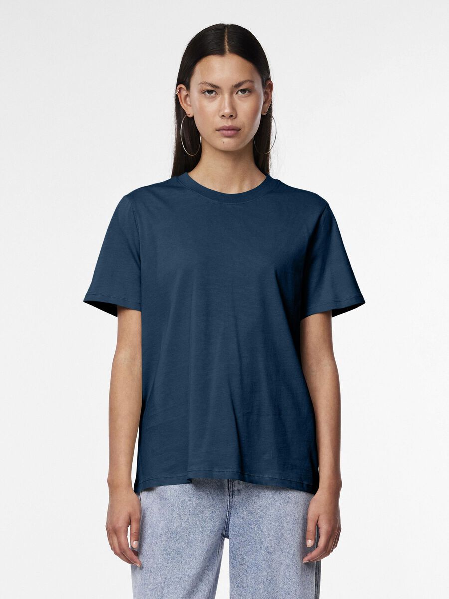 Pieces PCRIA BOMULD T-SHIRT, Reflecting Pond, highres - 17140802_ReflectingPond_003.jpg