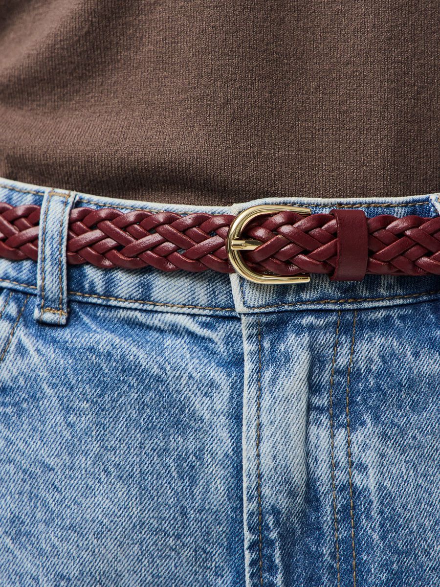 Product carousel image - PCAVERY CEINTURE EN CUIR, Tawny Port | 2
