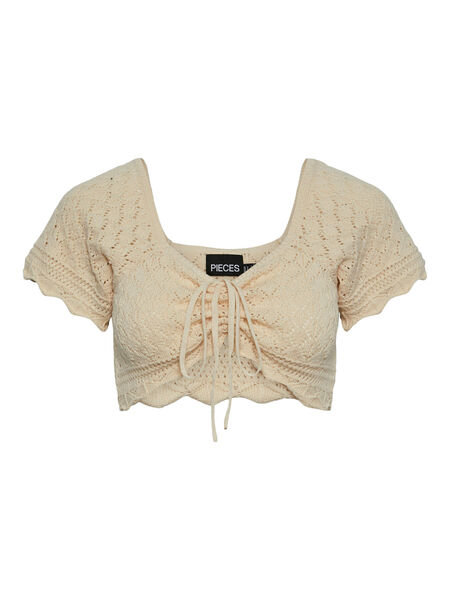 Pieces PCBLUMA KNITTED TOP, White Smoke, highres - 17134814_WhiteSmoke_001.jpg