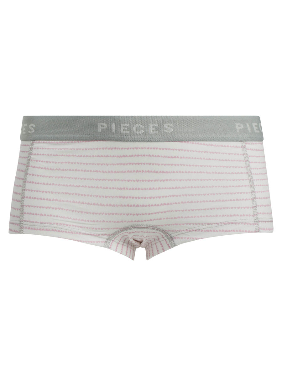 Pieces LOGO LADY BOXER SHORTS, Cloud Dancer, highres - 17084224_CloudDancer_005.jpg