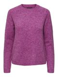 Pieces PCJULIANA STRICKPULLOVER, Radiant Orchid, highres - 17126277_RadiantOrchid_001.jpg