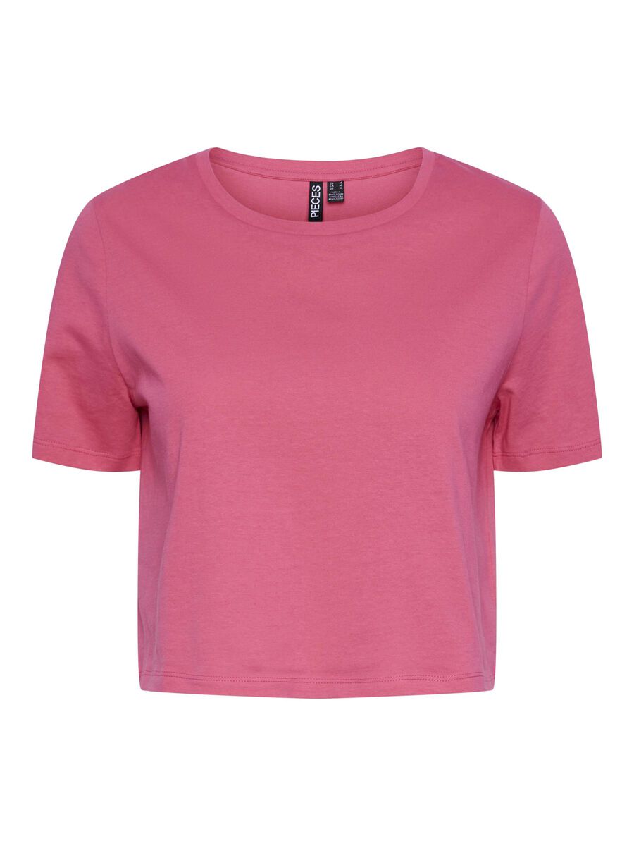 Pcsara Cropped T-shirt - Pieces - Modalova