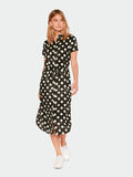 Pieces LONG DOTTED SHIRT DRESS, Black, highres - 17093921_Black_677348_003.jpg