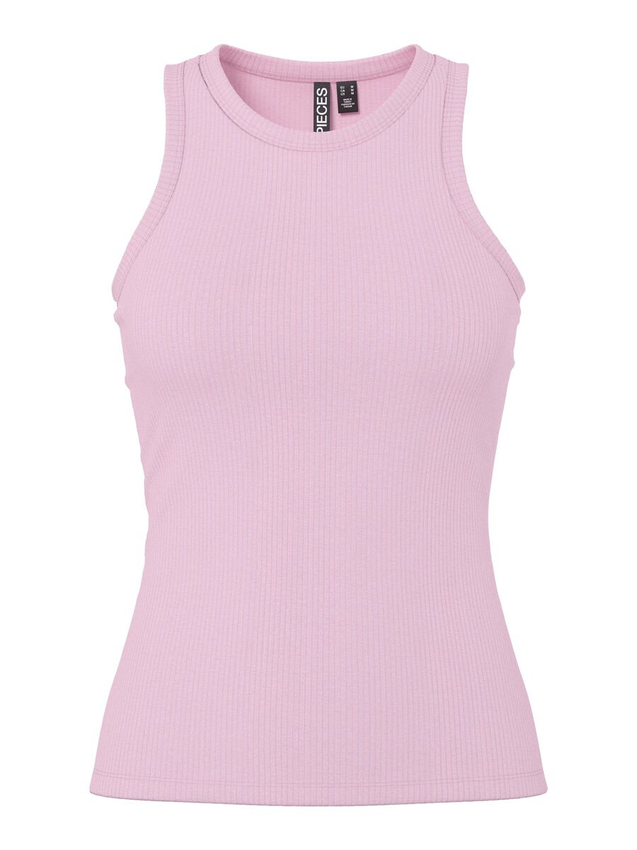 Pieces PCRUKA RIBBED TANK TOP, Roseate Spoonbill, highres - 17133673_RoseateSpoonbill_001.jpg