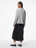 Pieces PCDIMA ONE BUTTON KNITTED CARDIGAN, Medium Grey Melange, highres - 17159719_MediumGreyMelange_004.jpg
