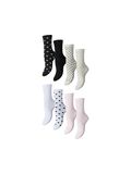 Product image thumbnail - PCGASMIN - LOT DE 8 CHAUSSETTES, Black | 1