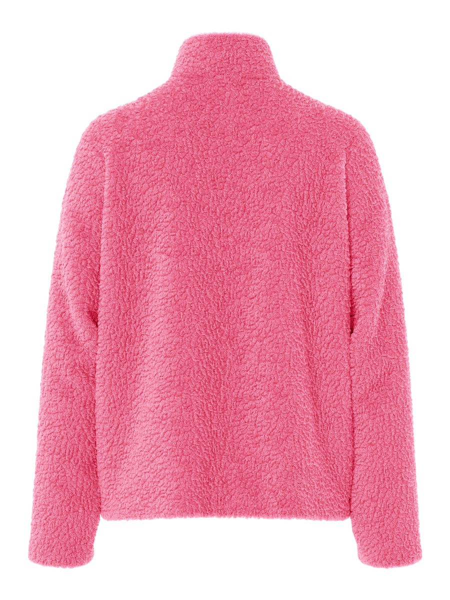 Carousel image 6 PCKATTY TEDDY HIGH-NECK  JACKET, Shocking Pink
