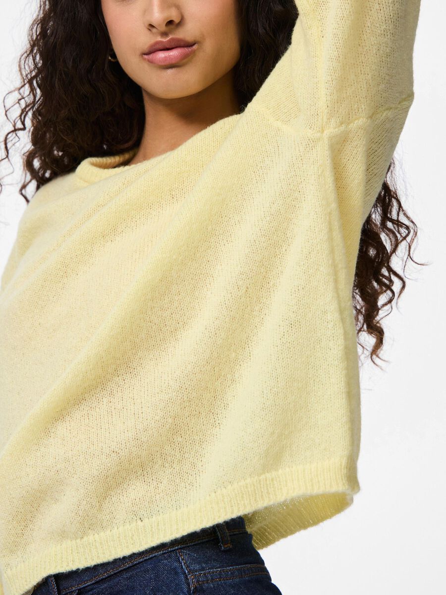 Carousel image - PCIDA KNITTED PULLOVER, French Vanilla | 4