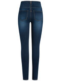 Pieces HIGH WAIST SKINNY FIT JEANS, Dark Blue Denim, highres - 17083000_DarkBlueDenim_002.jpg