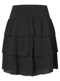 Pieces TIERED MINI SKIRT, Black, highres - 17094315_Black_002.jpg