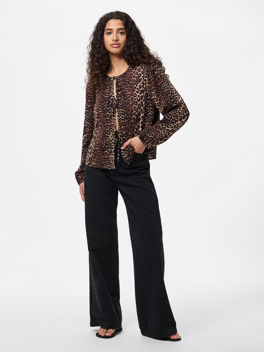 Pieces PCTIFFANY LONG SLEEVED TOP, Black, highres - 17158213_Black_1201653_005.jpg