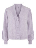 Pieces BALLOON SLEEVE KNITTED CARDIGAN, Orchid Bloom, highres - 17113289_OrchidBloom_001.jpg