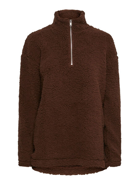 Pieces PCFERNA PULLOVER, Chicory Coffee, highres - 17134861_ChicoryCoffee_001.jpg