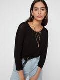 Pieces OVERSIZE BLUSE, Black, highres - 17085725_Black_006.jpg