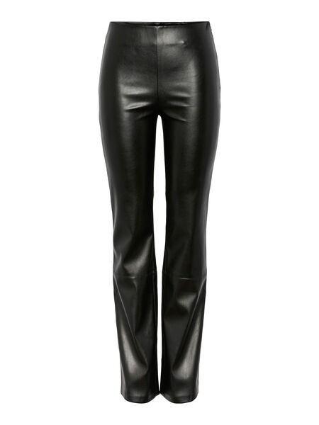 Pieces PCMOLLA TROUSERS, Black, highres - 17132203_Black_001.jpg