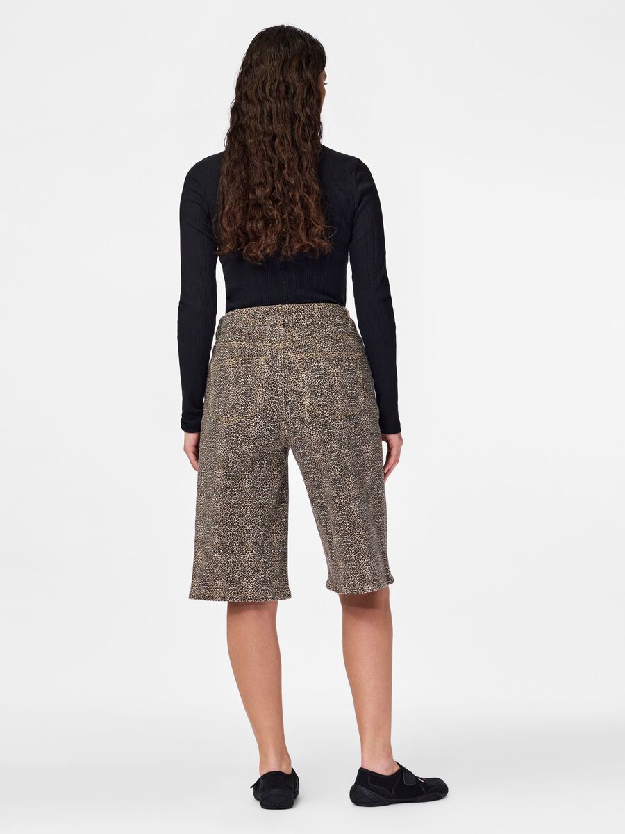 Product carousel image - PCSALUME DENIM JORTS, Rawhide | 2