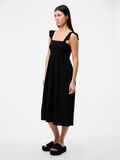 Pieces PCLUNA SMOCK MIDI DRESS, Black, highres - 17147176_Black_005.jpg