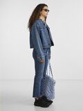 Pieces PCDELLY HW STRAIGHT FIT JEANS, Medium Blue Denim, highres - 17127360_MediumBlueDenim_007.jpg