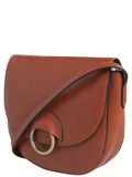 Pieces LEATHER CROSSBODY BAG, Cognac, highres - 17086656_Cognac_006.jpg