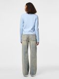 Pieces PCMULINDA GEBREID VEST, Cashmere Blue, highres - 17160492_CashmereBlue_004.jpg