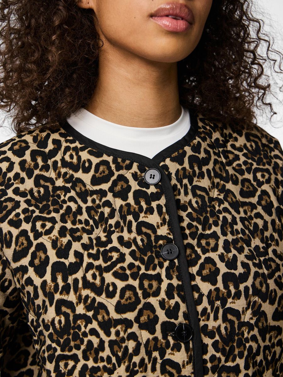 Carousel image - PCMALINA QUILTED JACKET, Silver Mink | 4