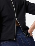 Pieces PCAMY ZIP  T-SHIRT, Black, highres - 17161196_Black_006.jpg