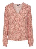 Pieces PCMAXINE LONG SLEEVED TOP, Pink Sand, highres - 17147652_PinkSand_1089408_001.jpg