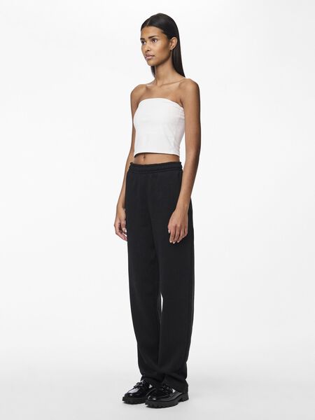 Pieces PCCHILLI STRAIGHT  SWEATPANTS, Black, highres - 17156301_Black_005.jpg