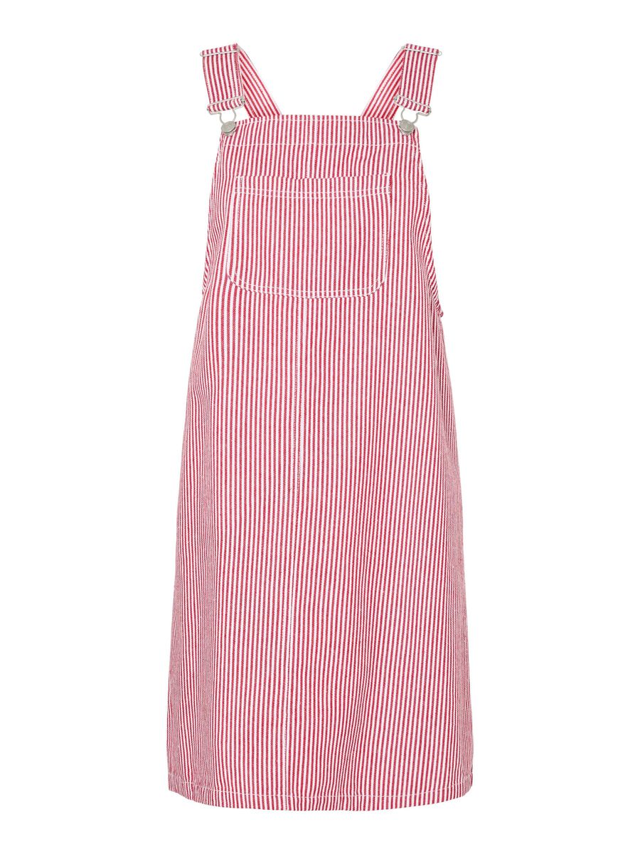 Pieces PCALLO PINAFORE DRESS, Salsa, highres - 17148898_Salsa_1100447_001.jpg