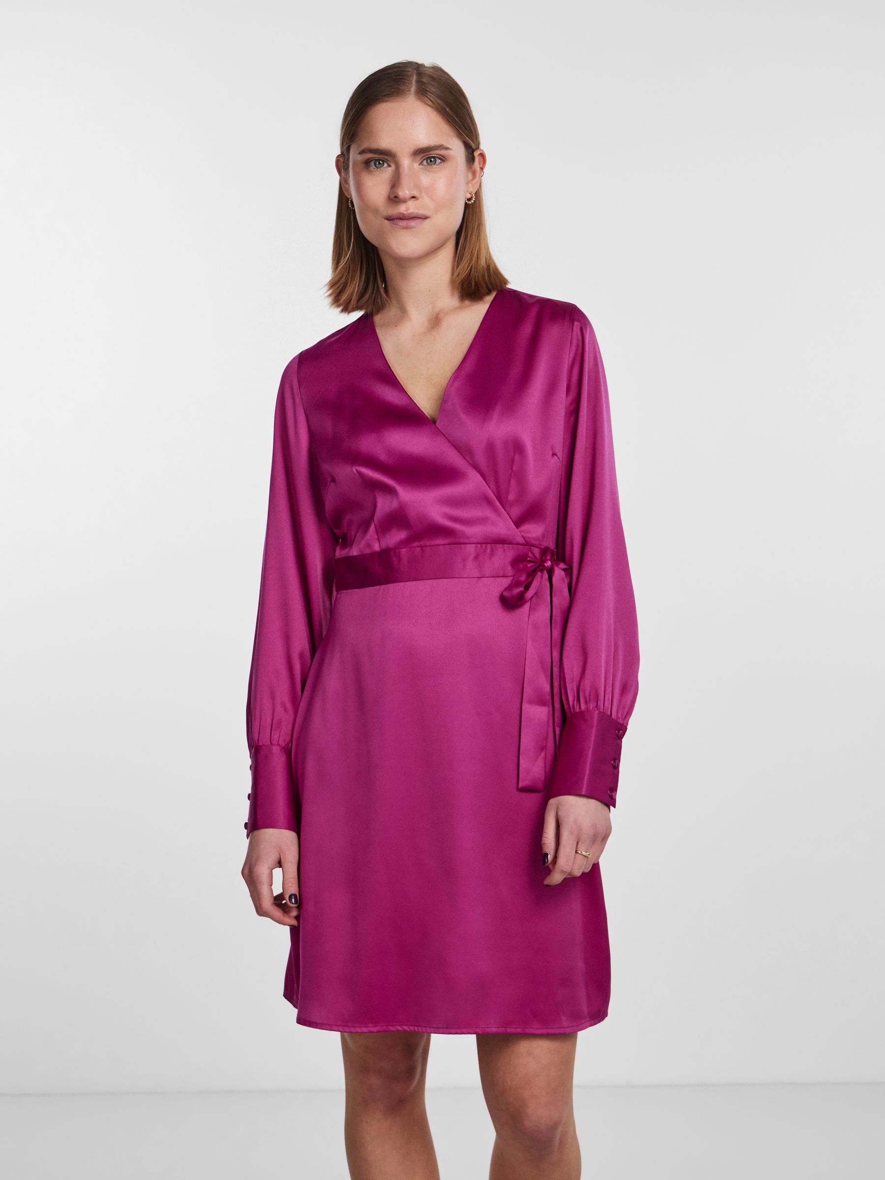 Robe cache coeur new arrivals satin