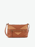 Pieces PATTERNED CROSSBODY BAG, Cognac, highres - 17094509_Cognac_001.jpg