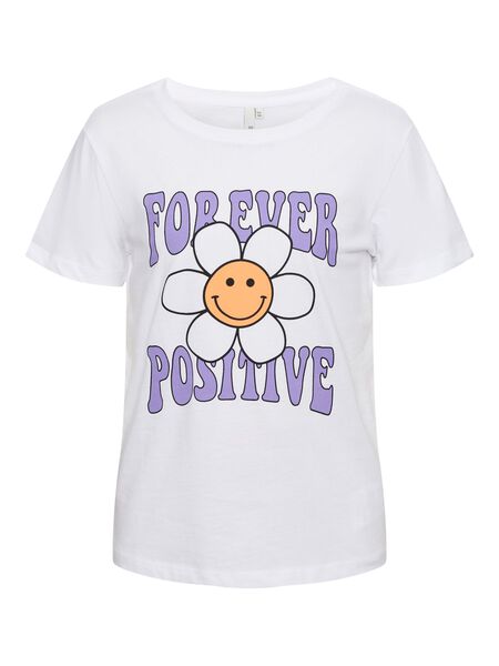 Pieces PKAPRIL T-SHIRT, Bright White, highres - 17139259_BrightWhite_1038244_001.jpg