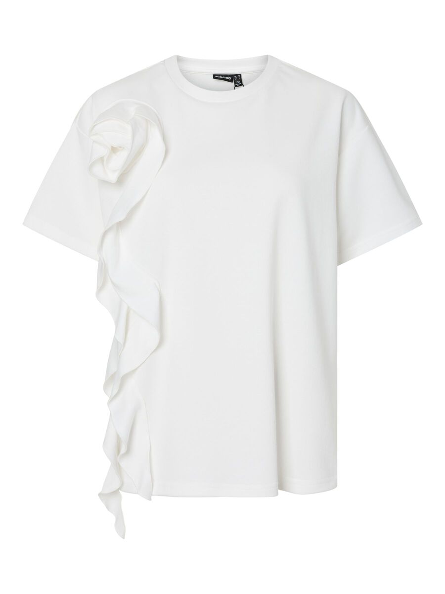 Carousel image - PCSKYLAR ROSE T-SHIRT, Bright White | 5