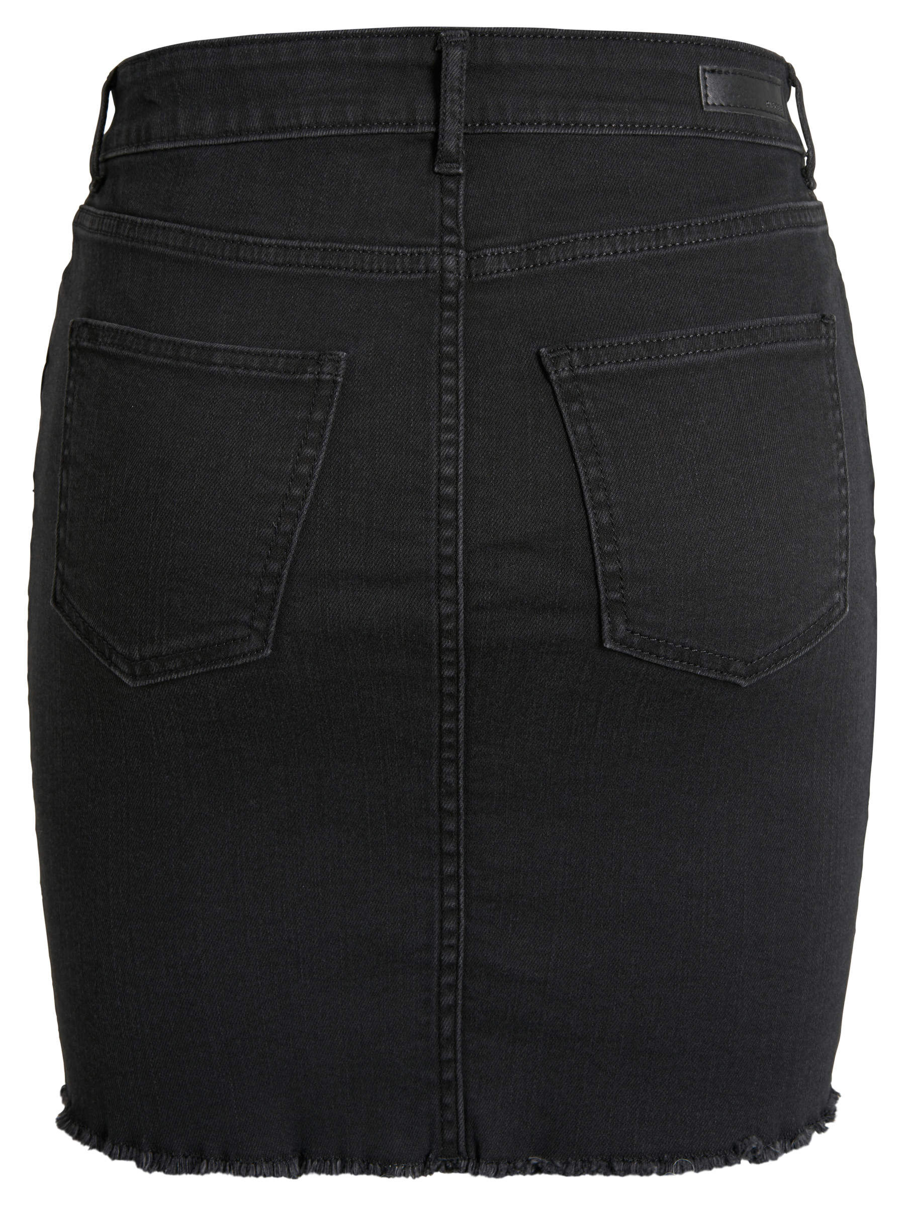 Zwarte discount denim rok