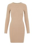 Pieces PCCRISTA RIBBED KNITTED DRESS, Silver Mink, highres - 17115048_SilverMink_870174_001.jpg