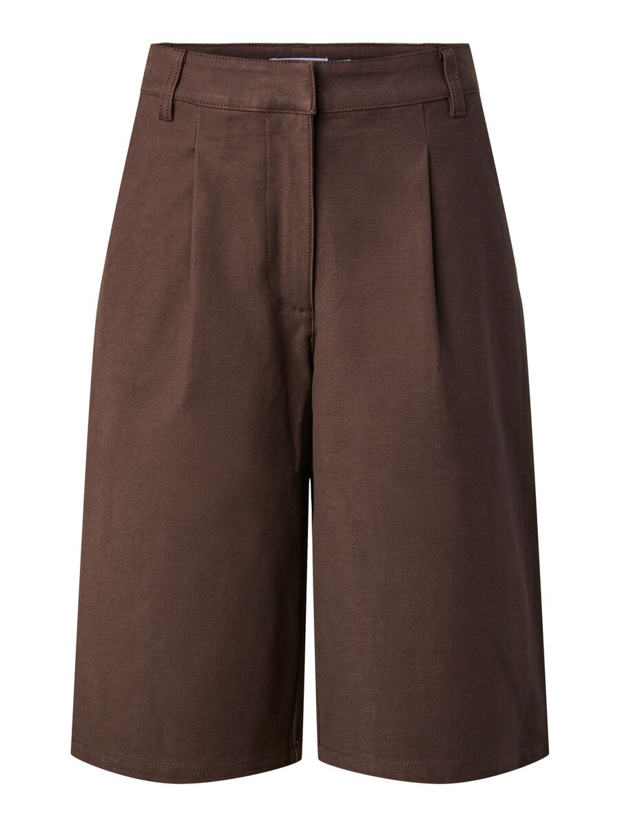 Carousel image - PCRIKKE HW BERMUDASHORTS, Hot Fudge | 7
