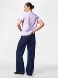 Product image thumbnail - PCRIA COTTON T-SHIRT, Pastel Lilac | 2