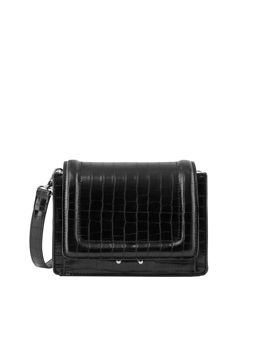 Pieces CROC-EFFECT CROSSBODYTAS, Black, highres - 17109174_Black_008.jpg