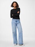 Product image thumbnail - PCMARIA LANGERMET TOPP, Black | 3