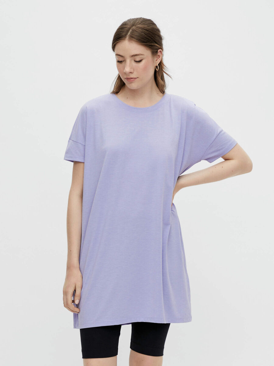 Pieces T-SHIRT, Lavender, highres - 17120141_Lavender_003.jpg