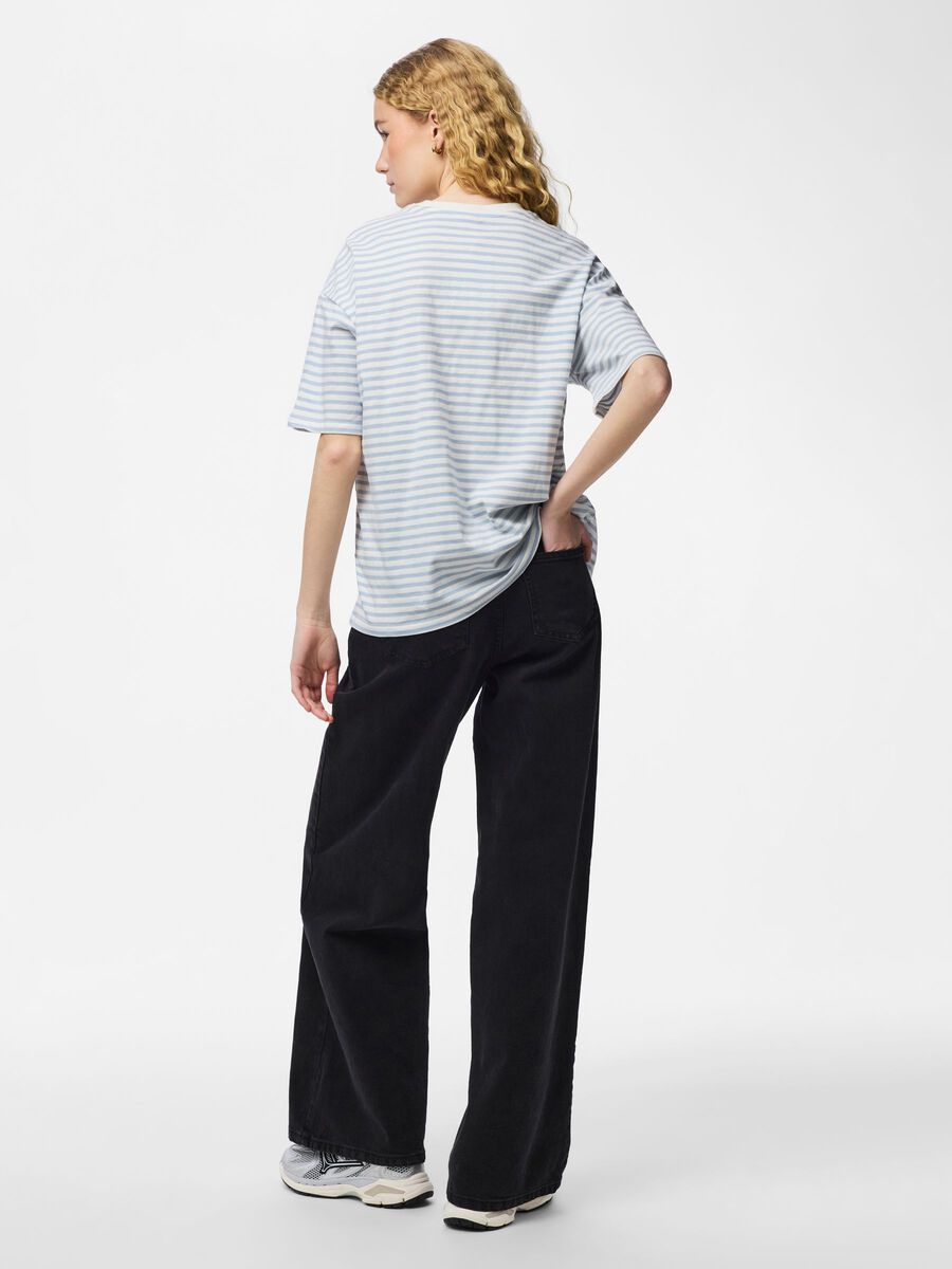 Product carousel image - PCSADIE 2/4 T-SHIRT, Cloud Dancer | 2