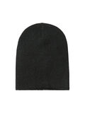 Pieces OVERSIZED WOOL-BLEND HAT, Black, highres - 17093611_Black_001.jpg
