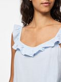 Pieces PCSASTINA MUSSELIN SLEEVELESS TOP, Cashmere Blue, highres - 17156479_CashmereBlue_006.jpg