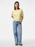 Pieces PCMILJE SHORT SLEEVED TOP, French Vanilla, highres - 17163762_FrenchVanilla_005.jpg