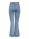 Pieces PCHOLLY FLARED JEANS, Light Blue Denim, highres - 17130417_LightBlueDenim_002.jpg