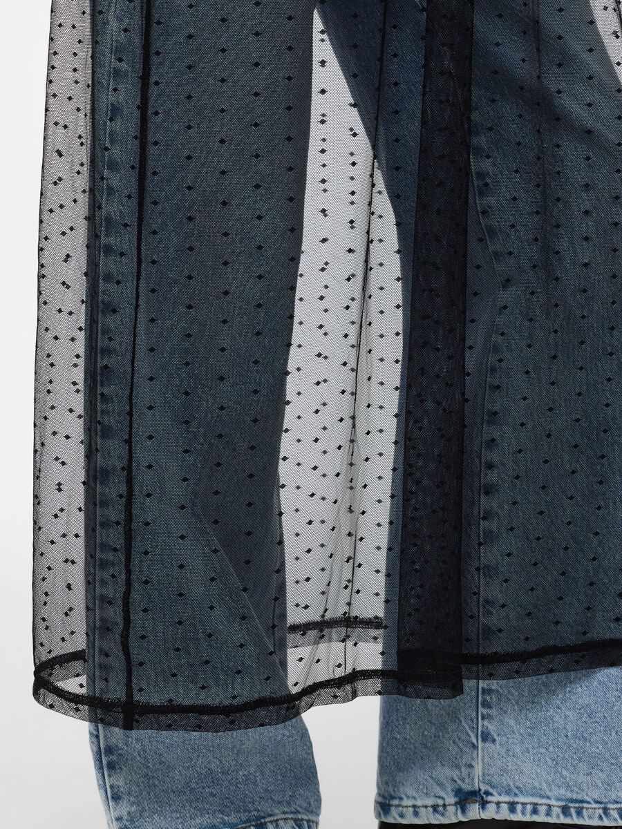 Carousel image - PCMILJE LACE MAXI DRESS, Black | 4