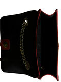 Pieces SIMPLE LEATHER CROSSBODY BAG, Flame Scarlet, highres - 17087741_FlameScarlet_005.jpg